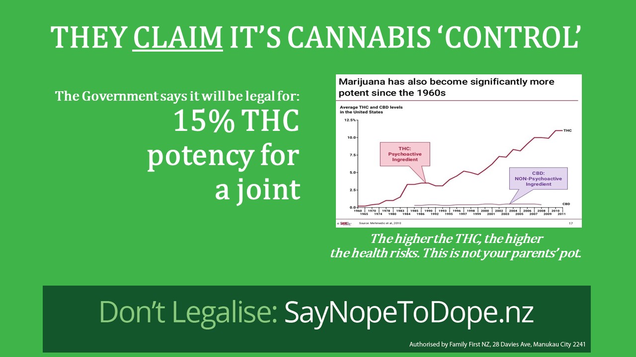 Cannabis referendum Drug Foundation calls for lower THC limit under proposed cannabis regime pic